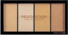 Produktbild Makeup Revolution Revolution Re-Loaded Highlighter Palette - Brightener palette 20 g - (Lights Warm, Highlighter, 40 g)