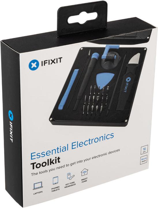 Produktbild iFixit Essential Electronics Toolkit - Werkzeug-Set für Smartphone- und Elektronik-Reparatur
