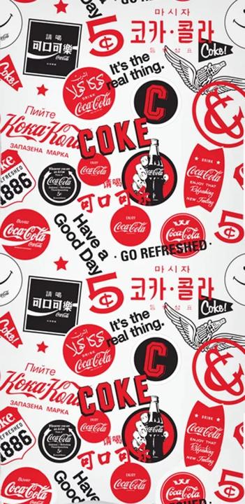 Image du produit Carbotex Serviette de bain Coca-Cola (70 x 140 cm)