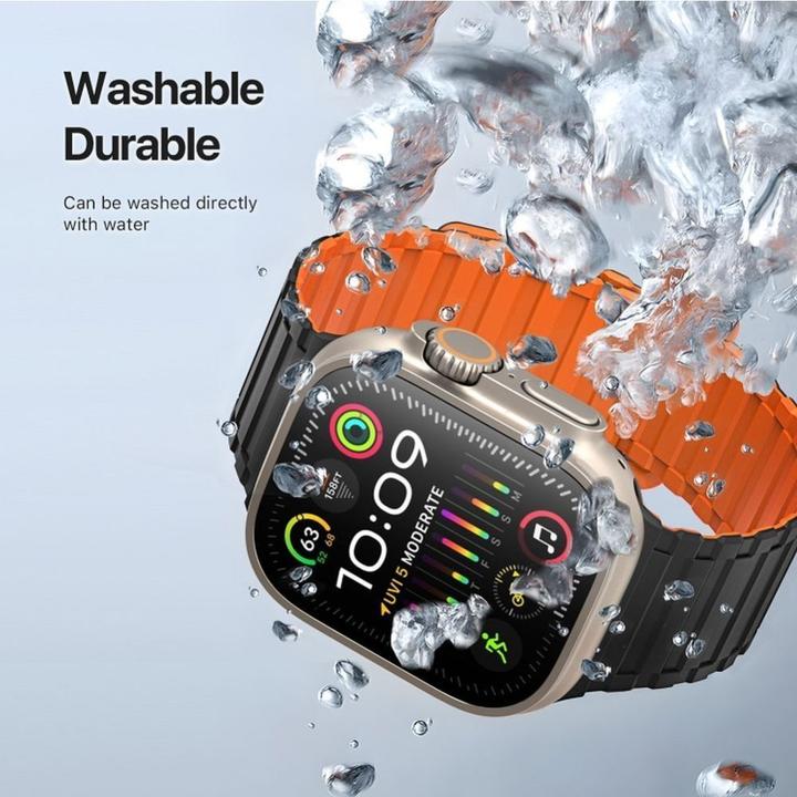 Image du produit Dux Ducis KJ Bracelet (42 mm, 45 mm, 44 mm, 49 mm, Silicone, Aimant)