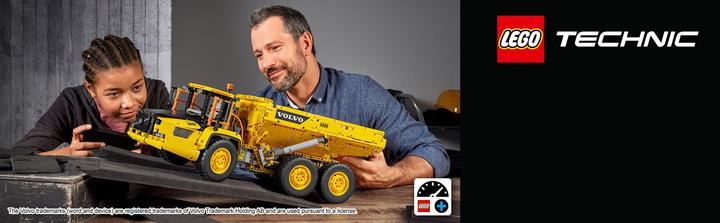 Immagine prodotto LEGO Dumper articolato Volvo (6x6) (42114, LEGO Technic)