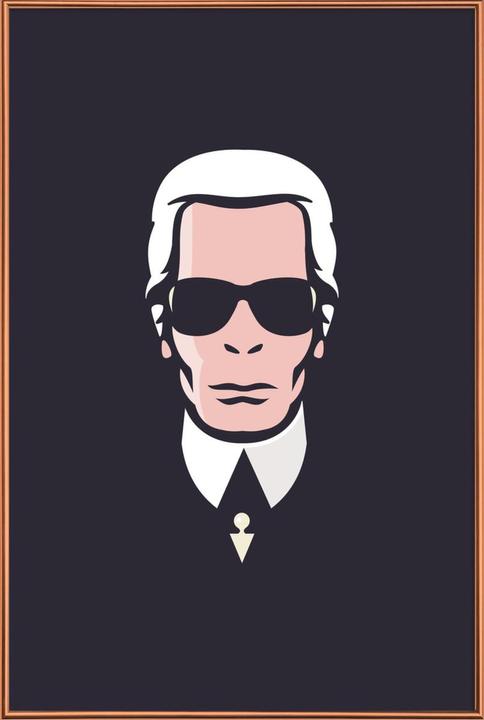 Produktbild Juniqe Lagerfeld (13 x 18 cm)