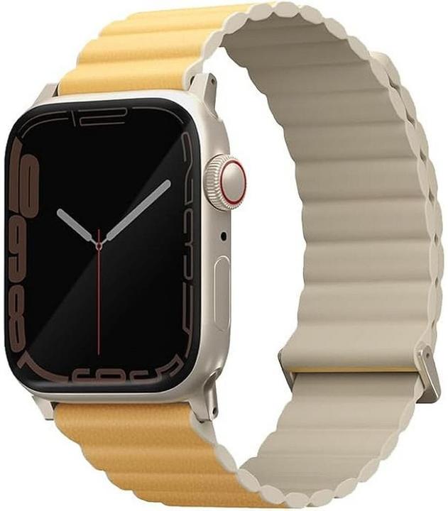 Actual product image Uniq pasek Revix Premium Apple Watch Series 1/2/3/4/5/6/7/8/SE/SE2/Ultra 42/44/45/49mm Edition Rever (ecological leather, Silicon, Plastic)