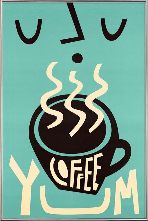 Produktbild Juniqe Yum Coffee (13 x 18 cm)