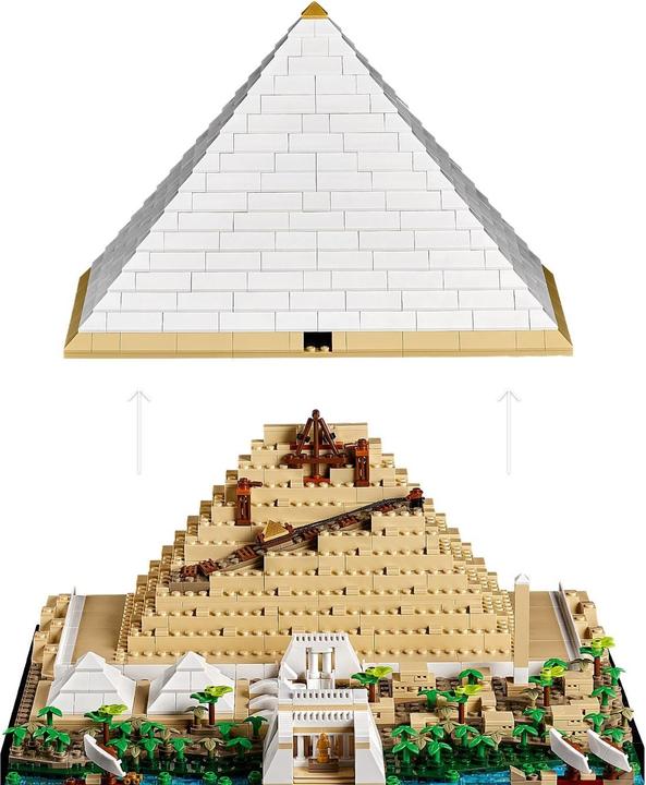 Actual product image LEGO Great Pyramid of Giza (21058, LEGO Architecture)