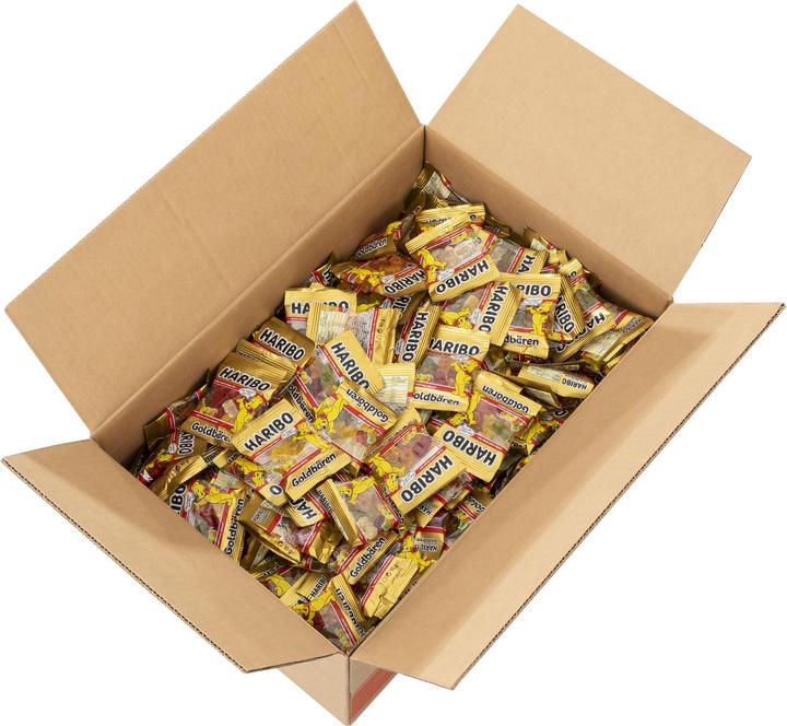 Produktbild Haribo Goldbären Minis 400 Portionspackungen (400 Stk., 4500 g)