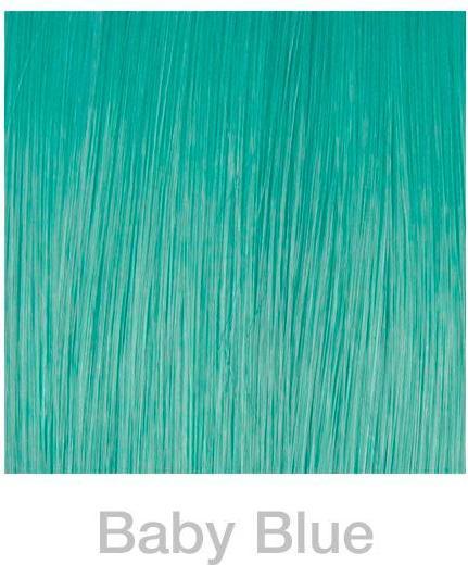 Balmain Fill-In Extensions Straight Fantasy Fiber Hair 45 cm (Baby Blue, 45 cm)