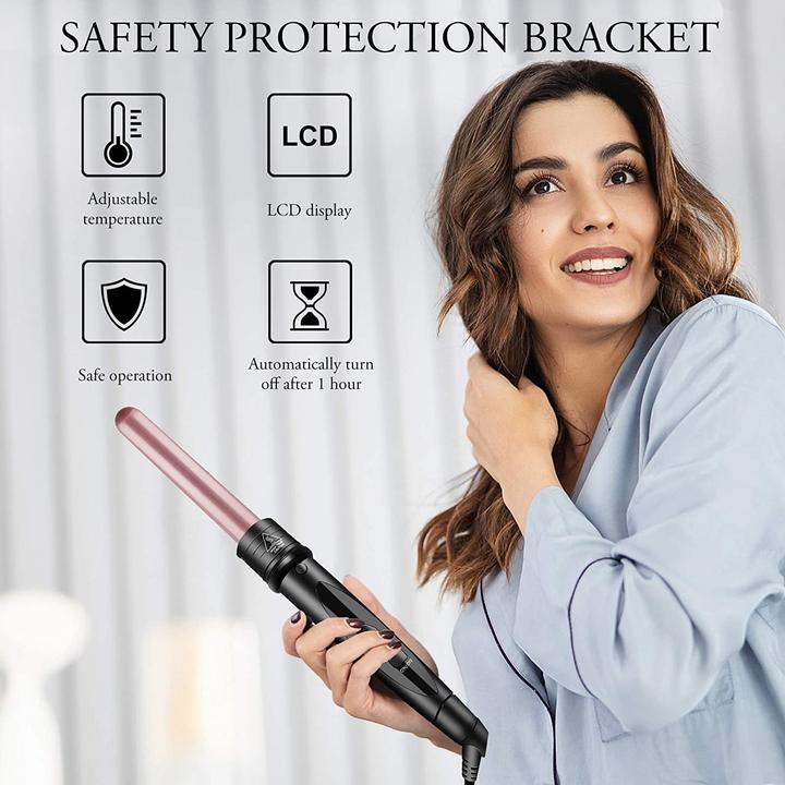 Actual product image Nwouiiay Curling Iron 6 in 1 (32 mm, 9 mm, 19 mm, 25 mm)