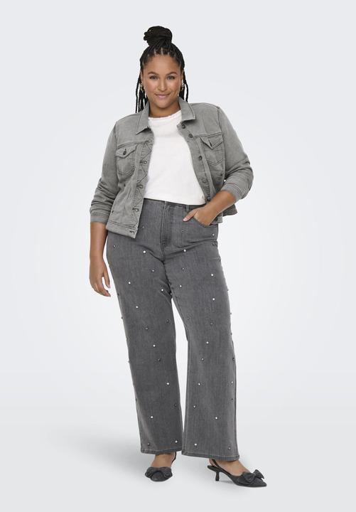 Actual product image Only CARHOPE Hohe Taille Weiter Beinschnitt Jeans Jeans mit weitem Bein (W46/L32)