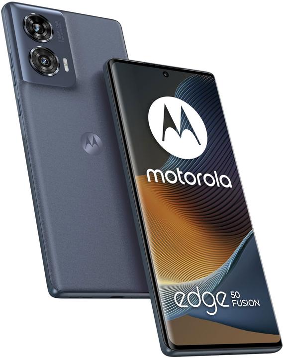 Image du produit Motorola Moto Edge50 Fusion (256 Go, Bleu forêt, 6.70", SIM + eSIM, 50 Mpx, 5G)