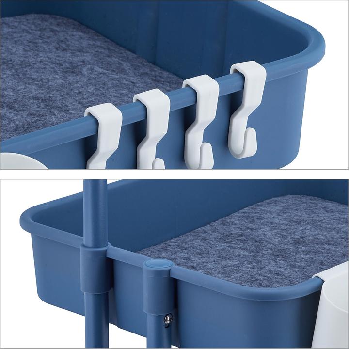 Image du produit Relaxdays Chariot à roulettes