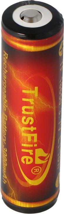 Trustfire Akku 18650 3000mAh geschützt (Flame) (1 pcs., 18650, 3000 mAh)