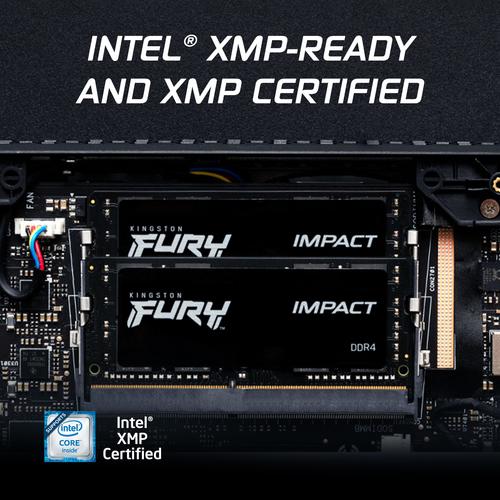 Image du produit Kingston FURY Impact (2 x 16GB, 3200 MHz, RAM DDR4, SO-DIMM)