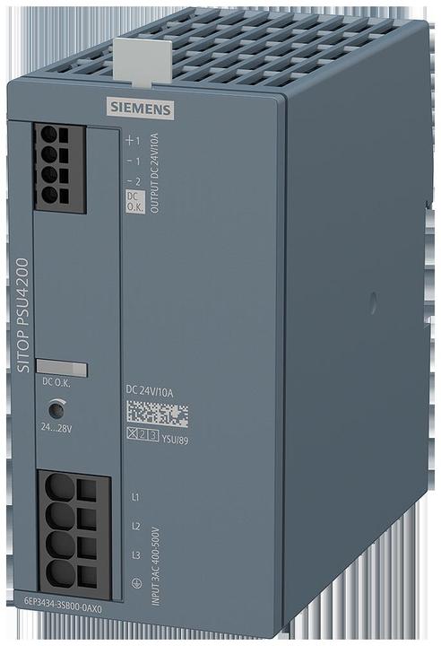 Immagine prodotto Siemens 6EP3434-3SB00-0AX0 SITOP PSU4200 Alimentatore trifase DC 24V/10A