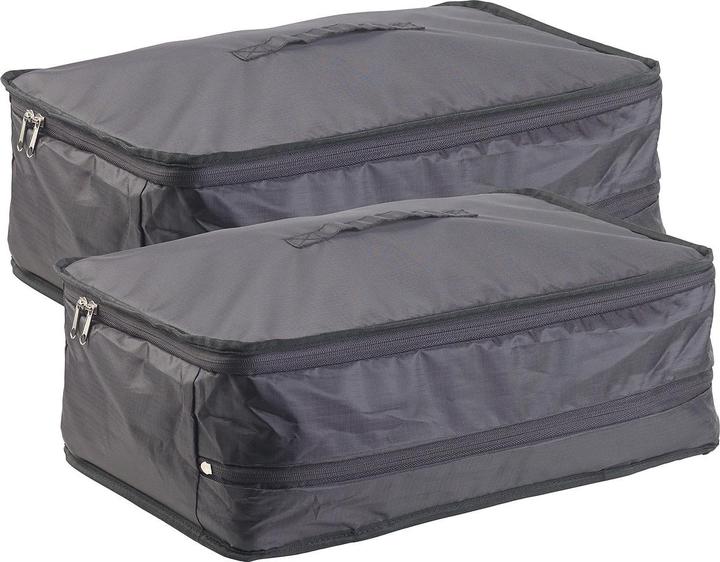 Produktbild Xcase 2er-Set XXL-Koffer-Organizer, Packwürfel zum Aufhängen, 45 x 64 x 30cm