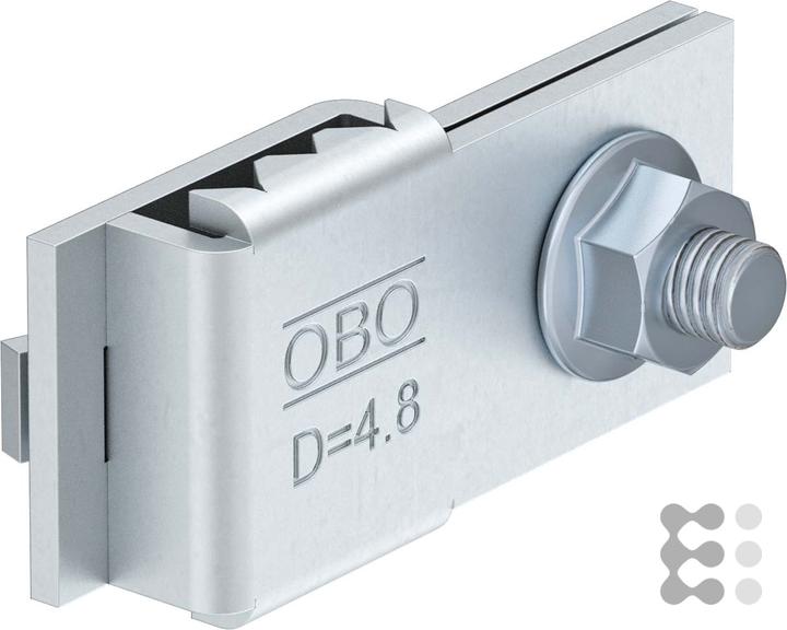 Immagine prodotto OBO Bettermann Vertr di collegamento/messa a terra cl. 42x19x11, St, FS VEK-GRM 3.9 FS altezza 11mm, materiale (Scatola di connessione via cavo)