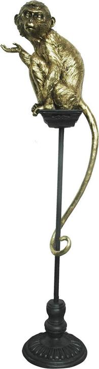 Image du produit DKD Home Decor Figurine décorative Or Métal Résine Coloniale Singe (32 x 21 x 105 cm)