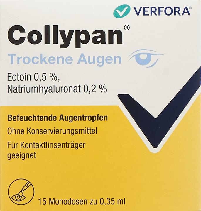 Actual product image Collypan Dry eyes monodose (0.35 ml, 15 piece)
