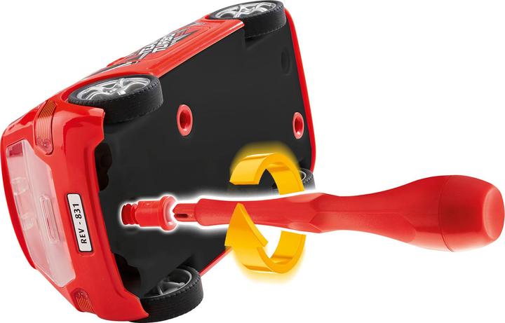 Actual product image Revell Rally Car with pullback motor, red