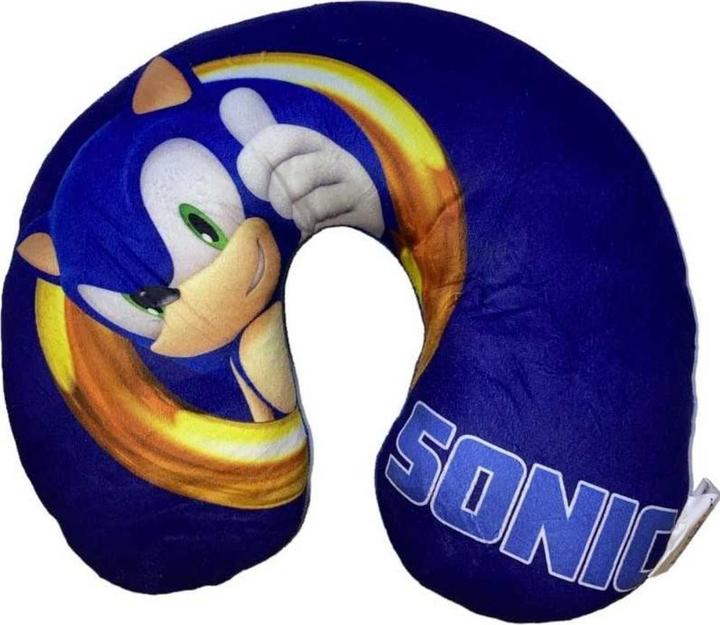 Actual product image Tinisu Sonic the Hedgehog neck pillow Travel pillow Neck pillow (Head & neck pillow)