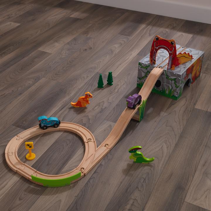 Produktbild KidKraft Adventure Tracks™ Dino-Welt Bebende T-Rex-Höhle
