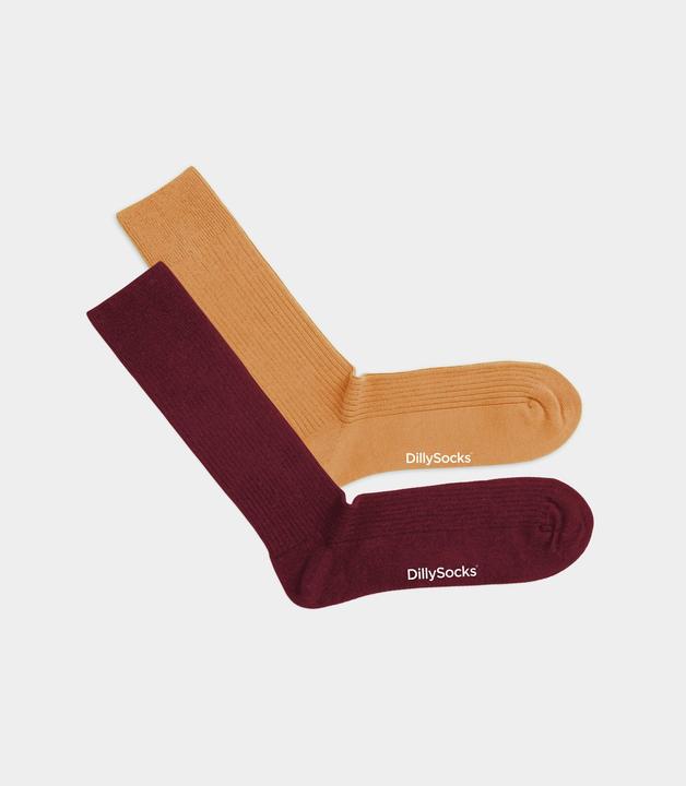 DillySocks Ribbed Oldschool Classics (2er Pack) (2er Pack, 41 - 46)