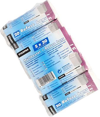 Immagine prodotto Papstar Fodere per cestini (100 x, 5 l)
