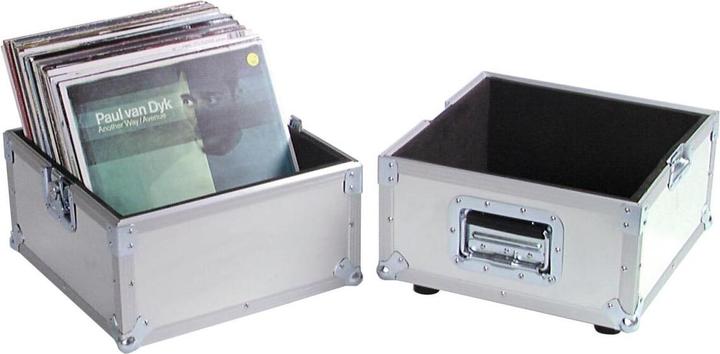 Produktbild Roadinger Platten-Case Profi ALU 50/50 glatt 100LPs (Zubehör)