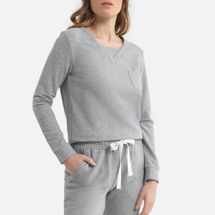 Produktbild La Redoute Collections 2-teiliger Pyjama aus Sweatware (50)