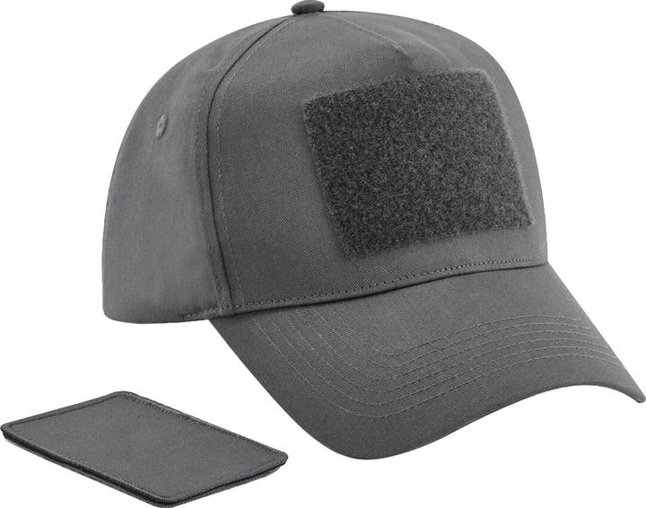 Actual product image Beechfield Baseball Cap Removable Patch (One size)