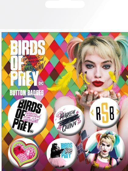GB Eye BIRDS OF PREY - Mix - Pack de 6 Badges