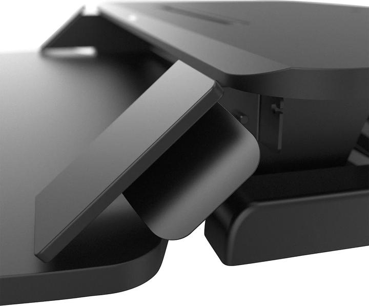 Actual product image Fellowes Corsivo™ sitting/standing workstation, HxWxD 110 x 800 x 615 mm, black.