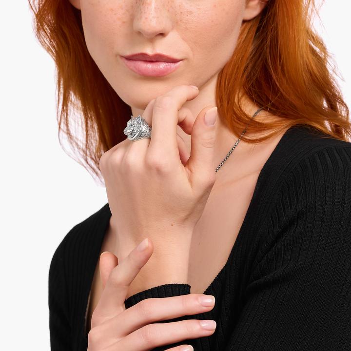 Immagine prodotto Thomas Sabo Damenring Rebel at heart (64, 925 Argento)