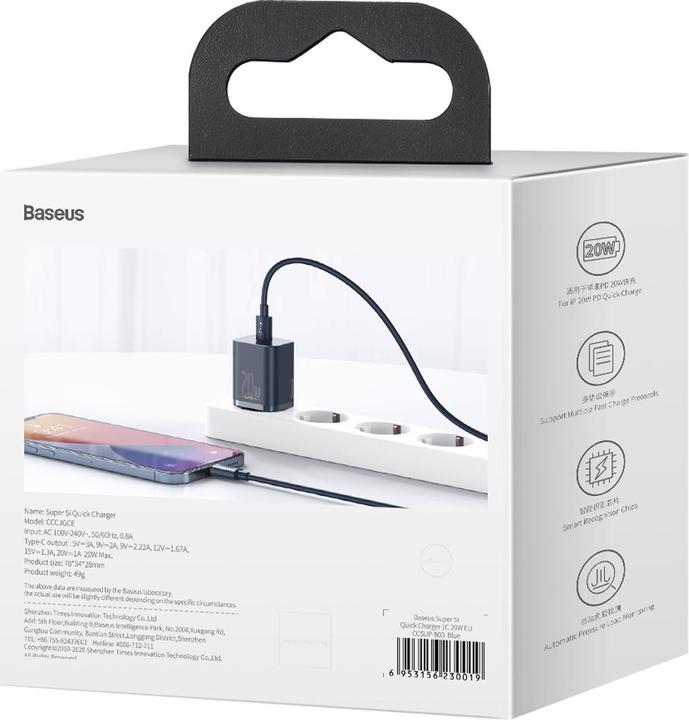 Produktbild Baseus Super Si QUICK CHARGER (20 W)