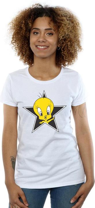 Immagine prodotto Looney Tunes Tweety Pie Star Maglietta Donna (M)