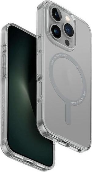 Actual product image Uniq case Clario iPhone 16 Pro 6.3" Magclick Charging przeźroczysty/lucent clear (Apple iPhone 16 Pro)
