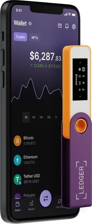 Productafbeelding Ledger Nano S Plus - Retro gamen (Ripple, Bitcoin, Litecoin, Cardano, TRON, Bitcoin Cash, Ethereum Klassiek, Ether, Stellaire, Monero, Dogecoin)