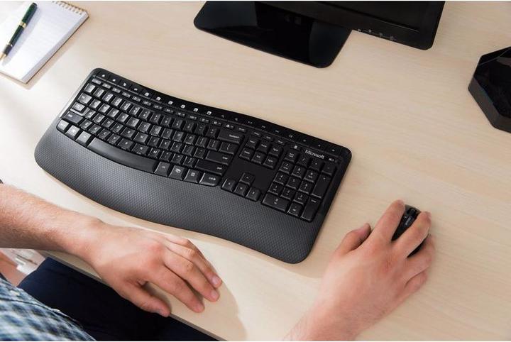 Image du produit Microsoft Comfort Desktop 5050 (ING. Int., Sans fil)