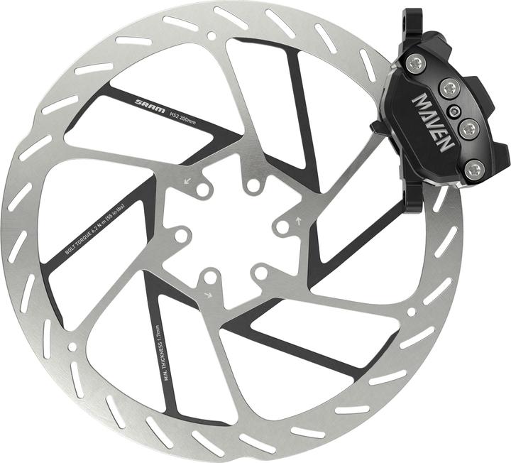 Actual product image Sram Maven Silver (Rear brake, Brake kit, 4)