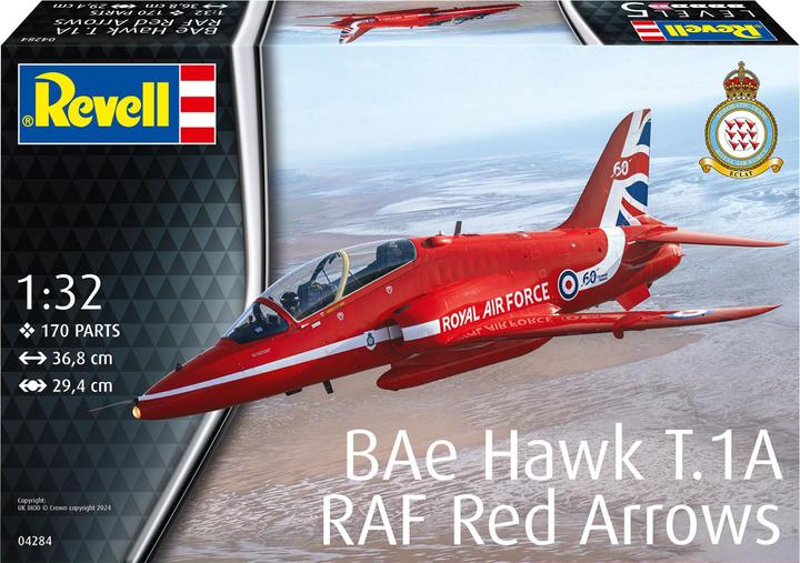 Actual product image Revell BAe Hawk T.1 Red Arrows