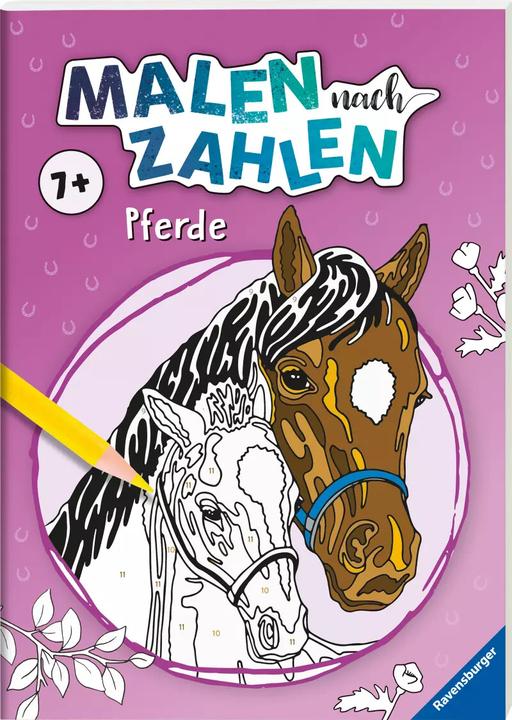 Produktbild Ravensburger Malen nach Zahlen: Pferde
