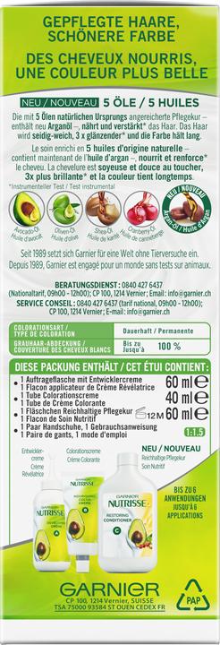 Produktbild Garnier Nutrisse Crème (54 Helles Kupferbraun)