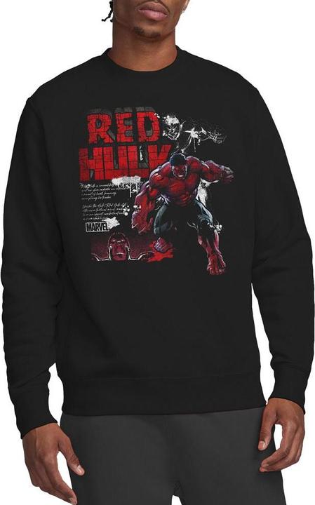Immagine prodotto Captain America Felpa Hulk Rosso Adulto Unisex (XL)