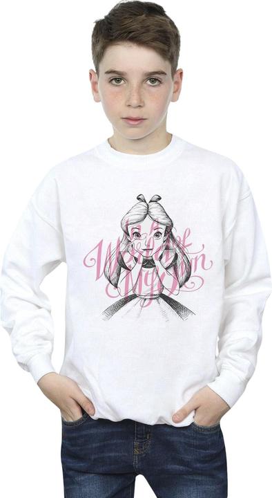 Produktbild Disney Sweatshirt Jungen Alice im Wunderland in einer eigenen Welt (116)