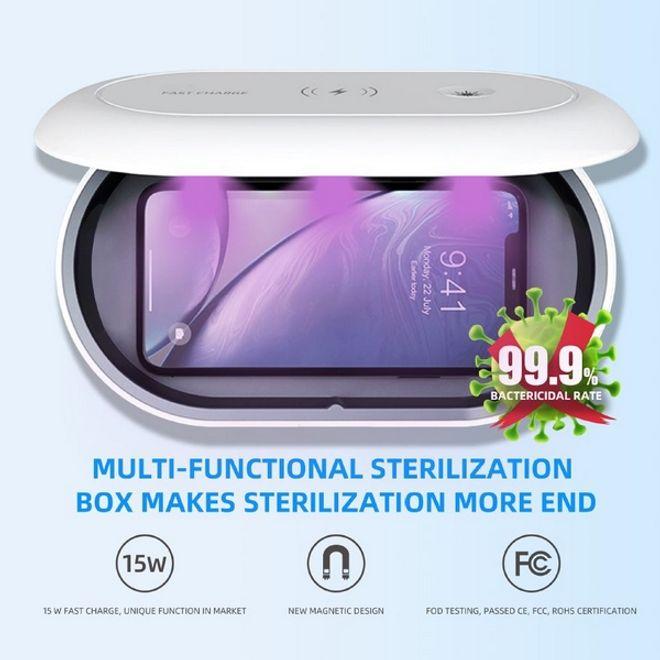 Immagine prodotto Mu Prime Scatola di sterilizzazione UV e caricatore wireless