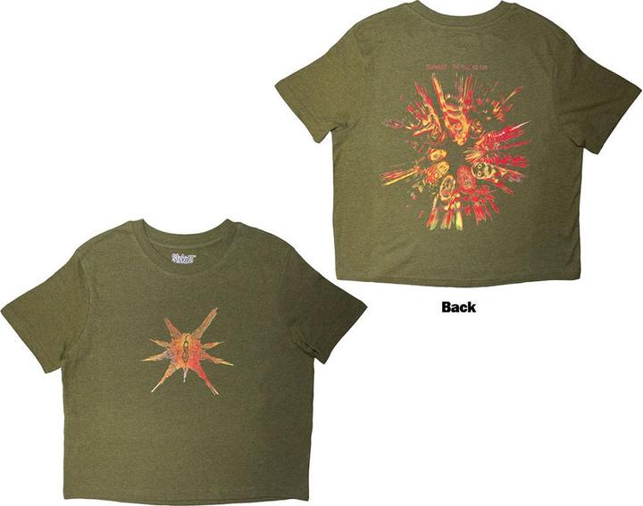 Actual product image Slipknot The End, So Far Band Figures Crop Top (Girlie) (M)
