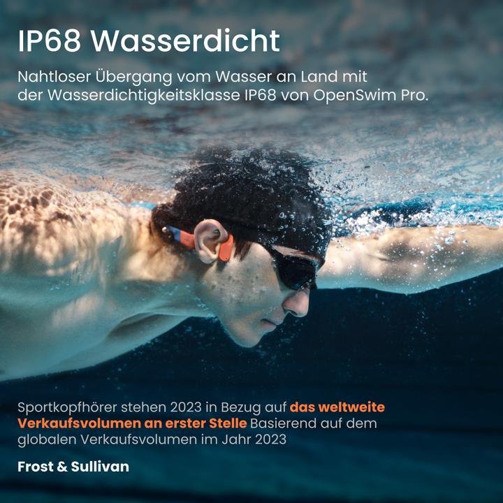 Actual product image Shokz OpenSwim Pro (NC, 9 h, Wireless)