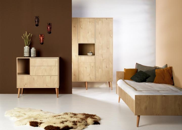 Produktbild Quax Kleiderschrank Cocoon 3-türig Natural Oak (143.58 cm)