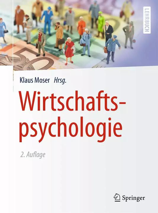 Actual product image Wirtschaftspsychologie (German, Klaus Moser, 2015)