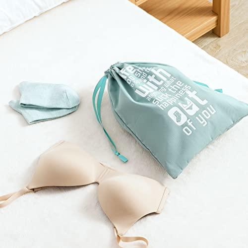 Produktbild Only-Bags.Store Packwürfel 6er Set Kleidersäcke, Kofferorganisator für Urlaub und Reise, Packwürfel